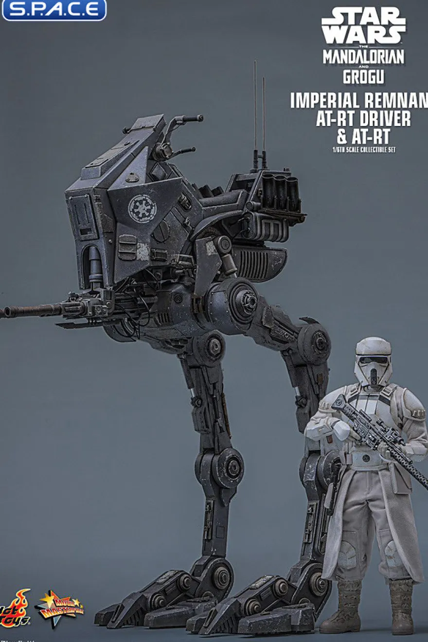 1/6 Scale Imperial Remnant AT-RT Driver & AT-RT Movie Masterpiece Set MMS875