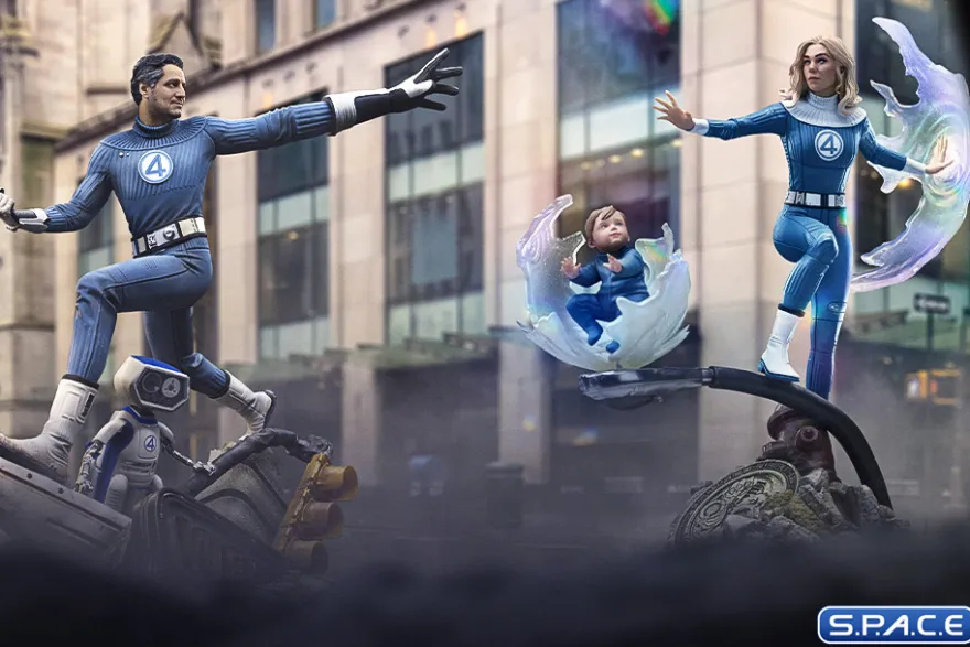1/10 Scale Invisible Woman Art Scale Statue