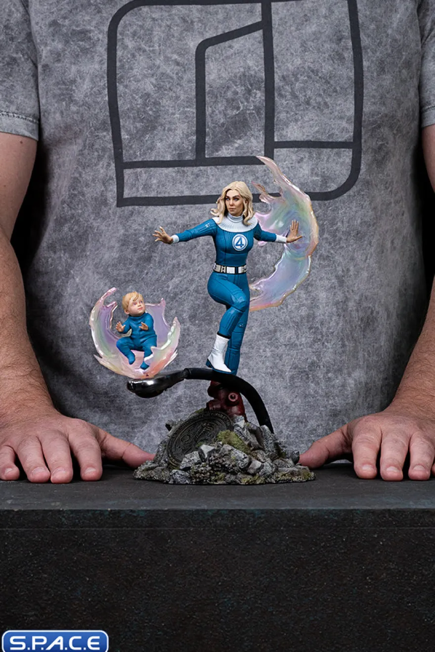 1/10 Scale Invisible Woman Art Scale Statue
