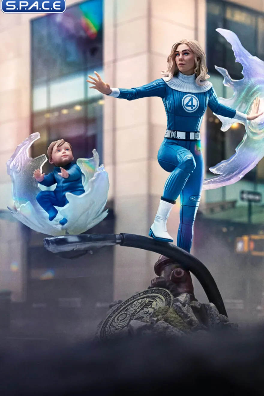 1/10 Scale Invisible Woman Art Scale Statue