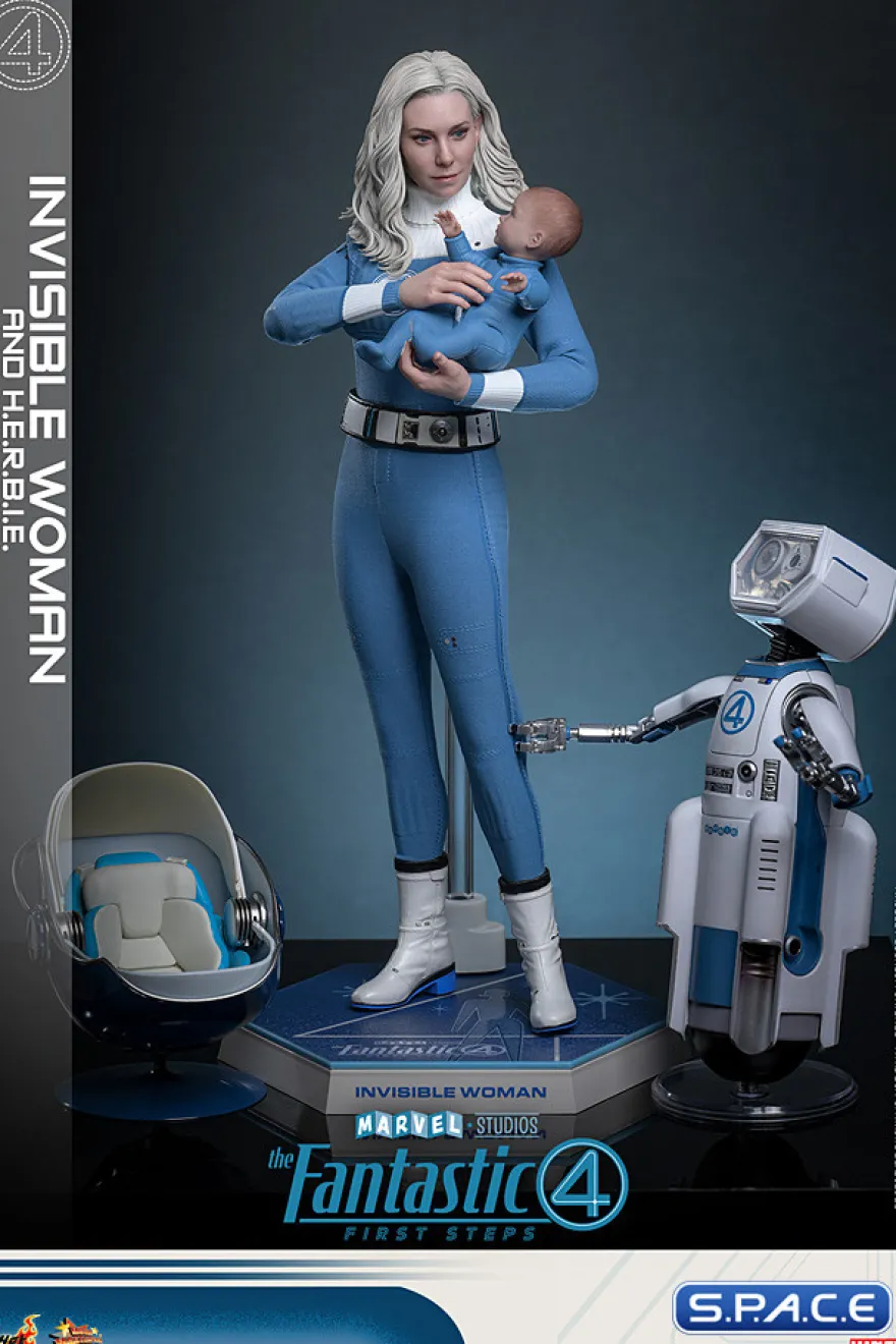 1/6 Scale Invisible Woman & H.E.R.B.I.E. Deluxe Version