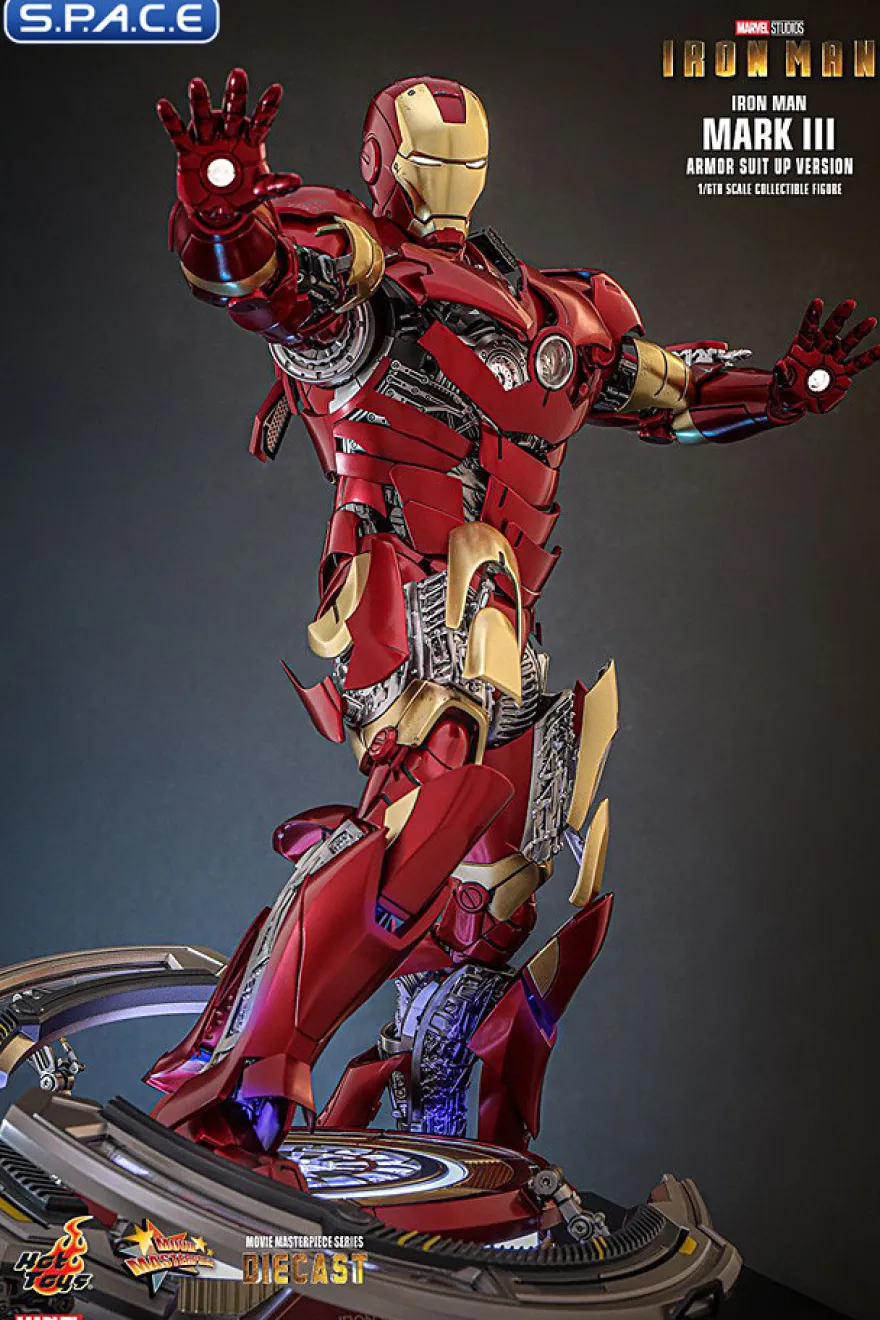 1/6 Scale Iron Man Mark III Armor Suit Up Version