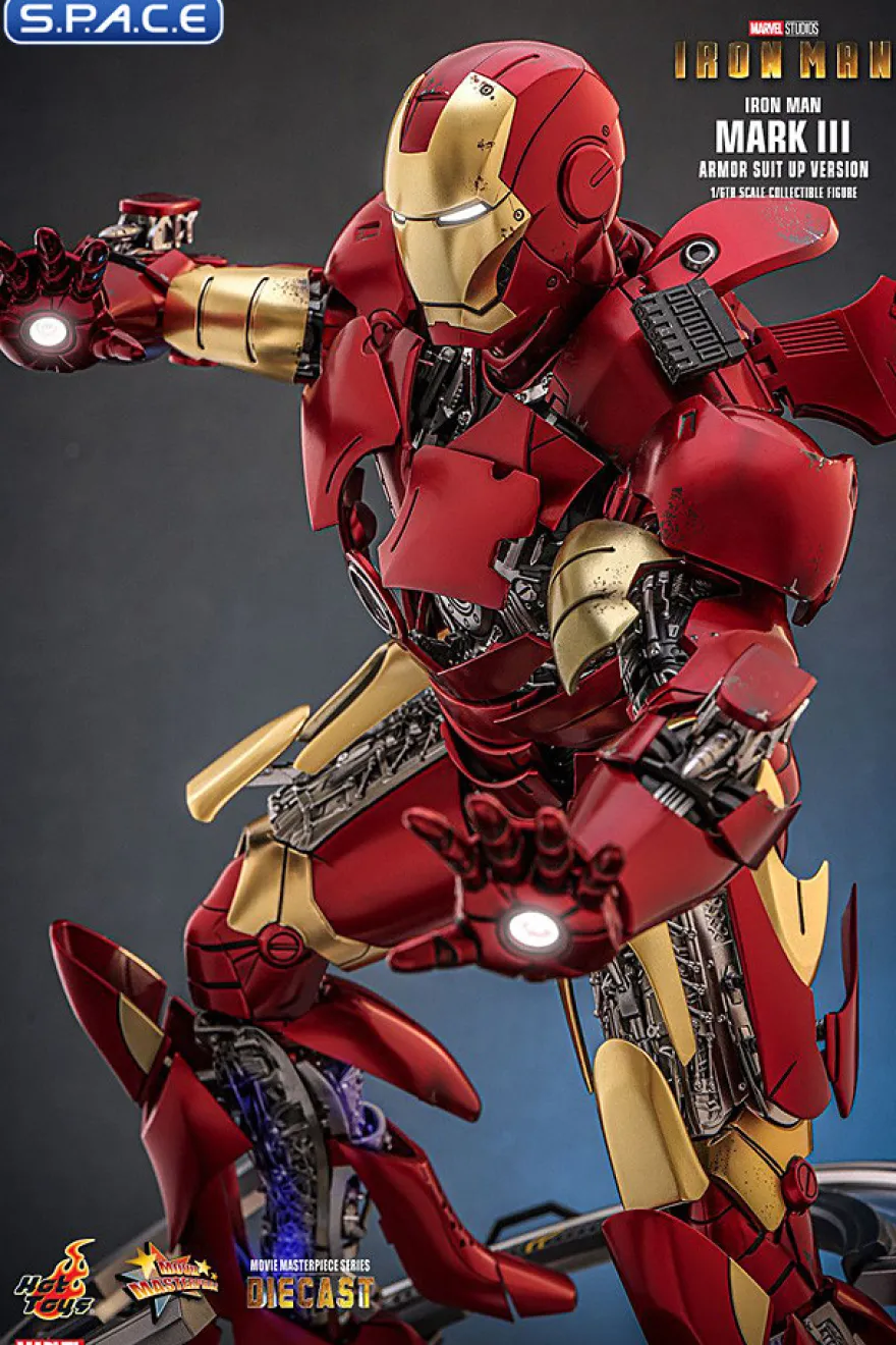 1/6 Scale Iron Man Mark III Armor Suit Up Version