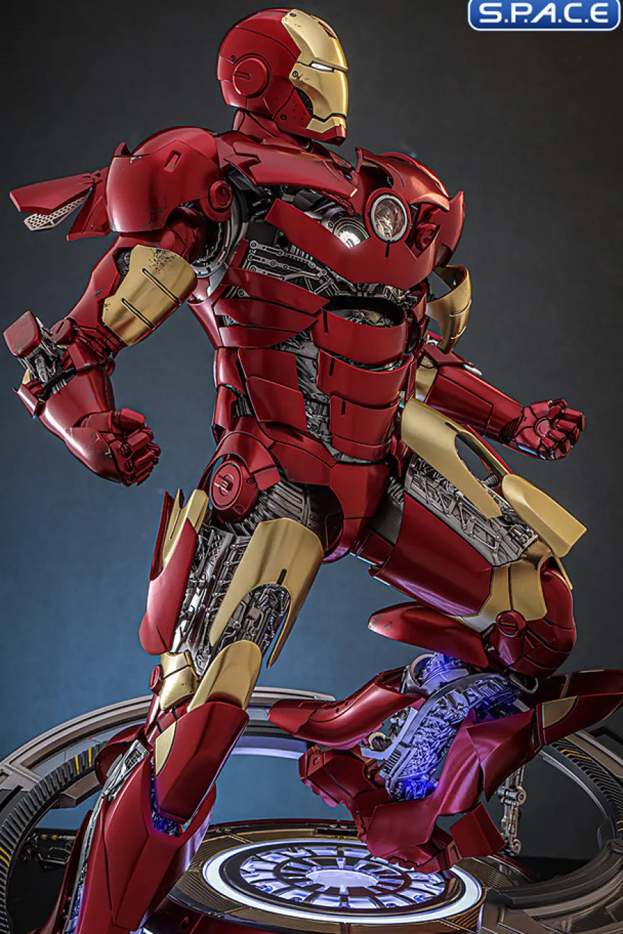 1/6 Scale Iron Man Mark III Armor Suit Up Version