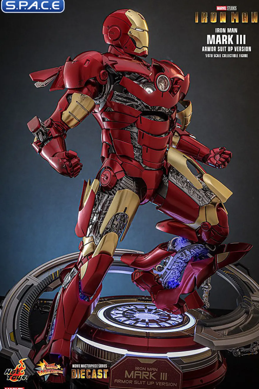 1/6 Scale Iron Man Mark III Armor Suit Up Version