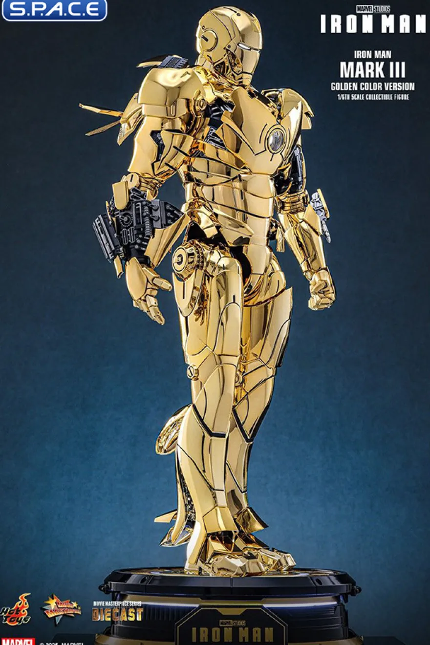 1/6 Scale Iron Man Mark III Gold Color Version