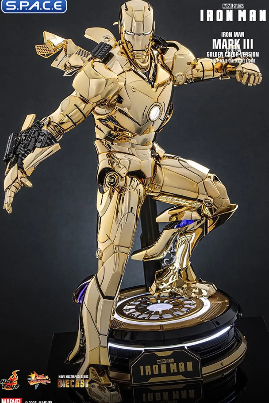 1/6 Scale Iron Man Mark III Gold Color Version