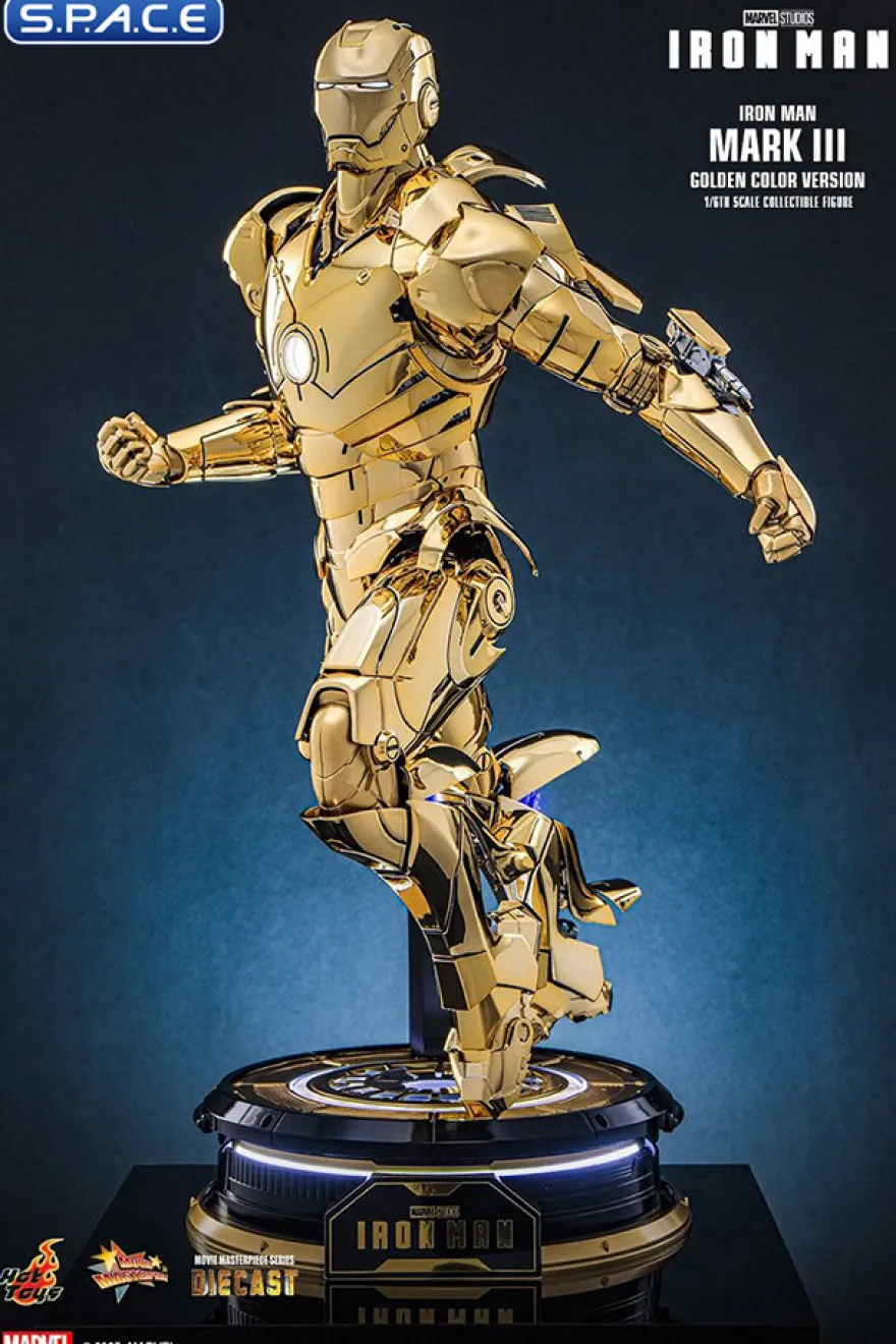 1/6 Scale Iron Man Mark III Gold Color Version