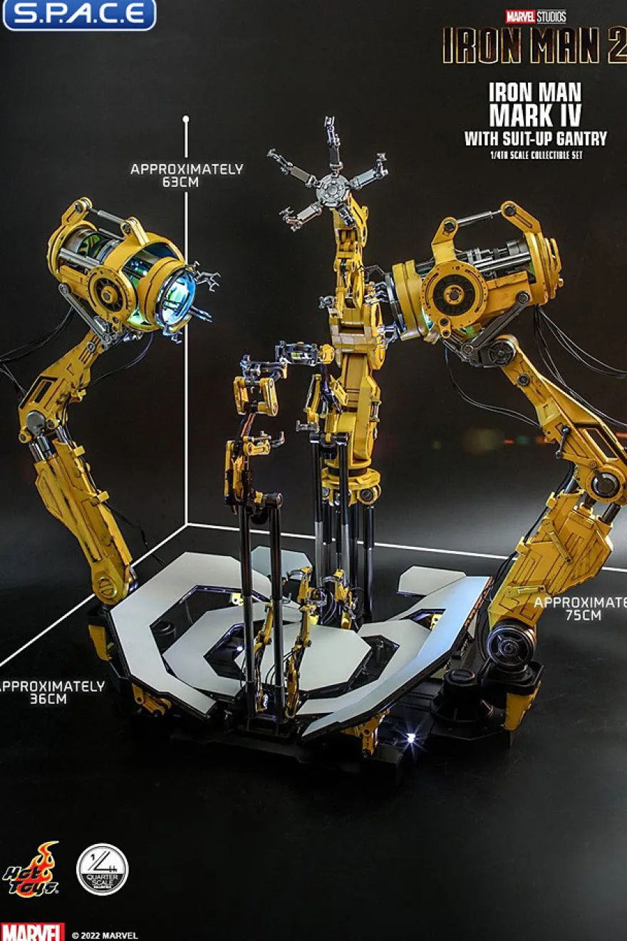 1/4 Scale Iron Man Mark IV with Suit Up Gantry QS021