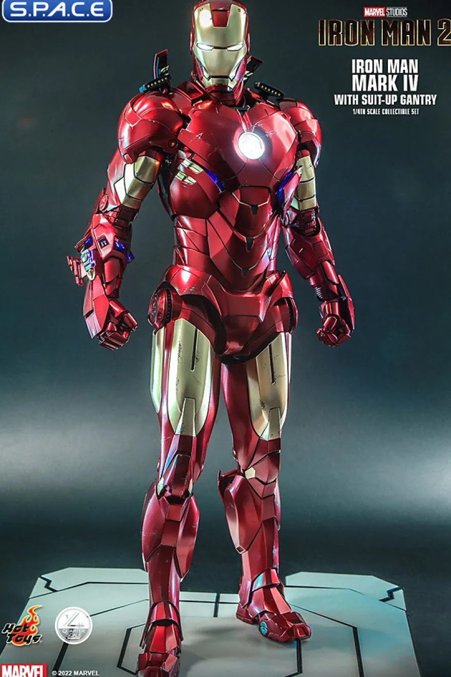 1/4 Scale Iron Man Mark IV with Suit Up Gantry QS021