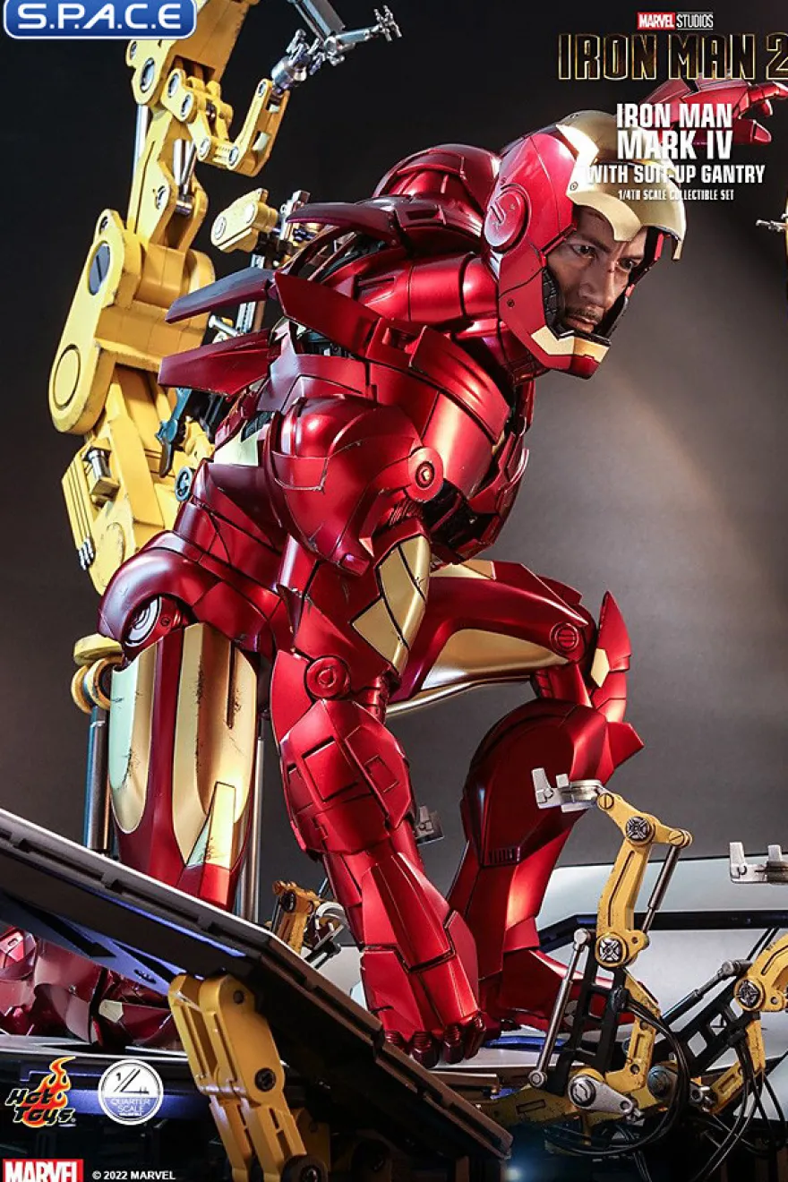 1/4 Scale Iron Man Mark IV with Suit Up Gantry QS021