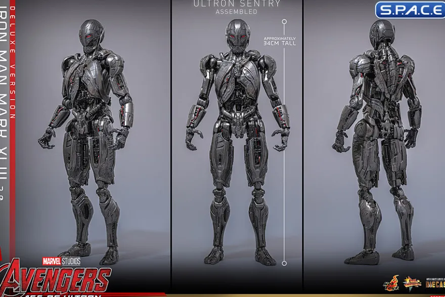 1/6 Scale Iron Man Mark XLIII 2.0 Deluxe Version Movie Masterpiece MMS866D81
