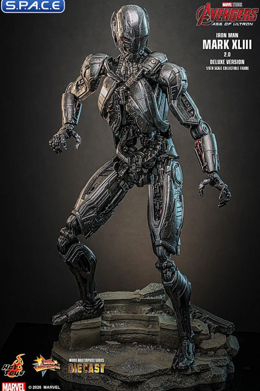 1/6 Scale Iron Man Mark XLIII 2.0 Deluxe Version Movie Masterpiece MMS866D81