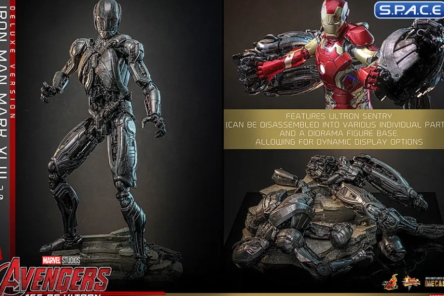 1/6 Scale Iron Man Mark XLIII 2.0 Deluxe Version Movie Masterpiece MMS866D81