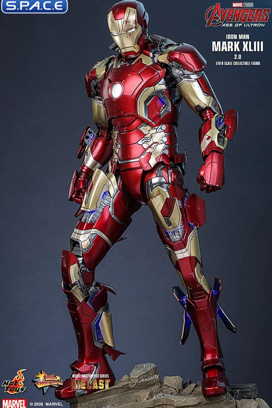 1/6 Scale Iron Man Mark XLIII 2.0 Movie Masterpiece MMS865D80