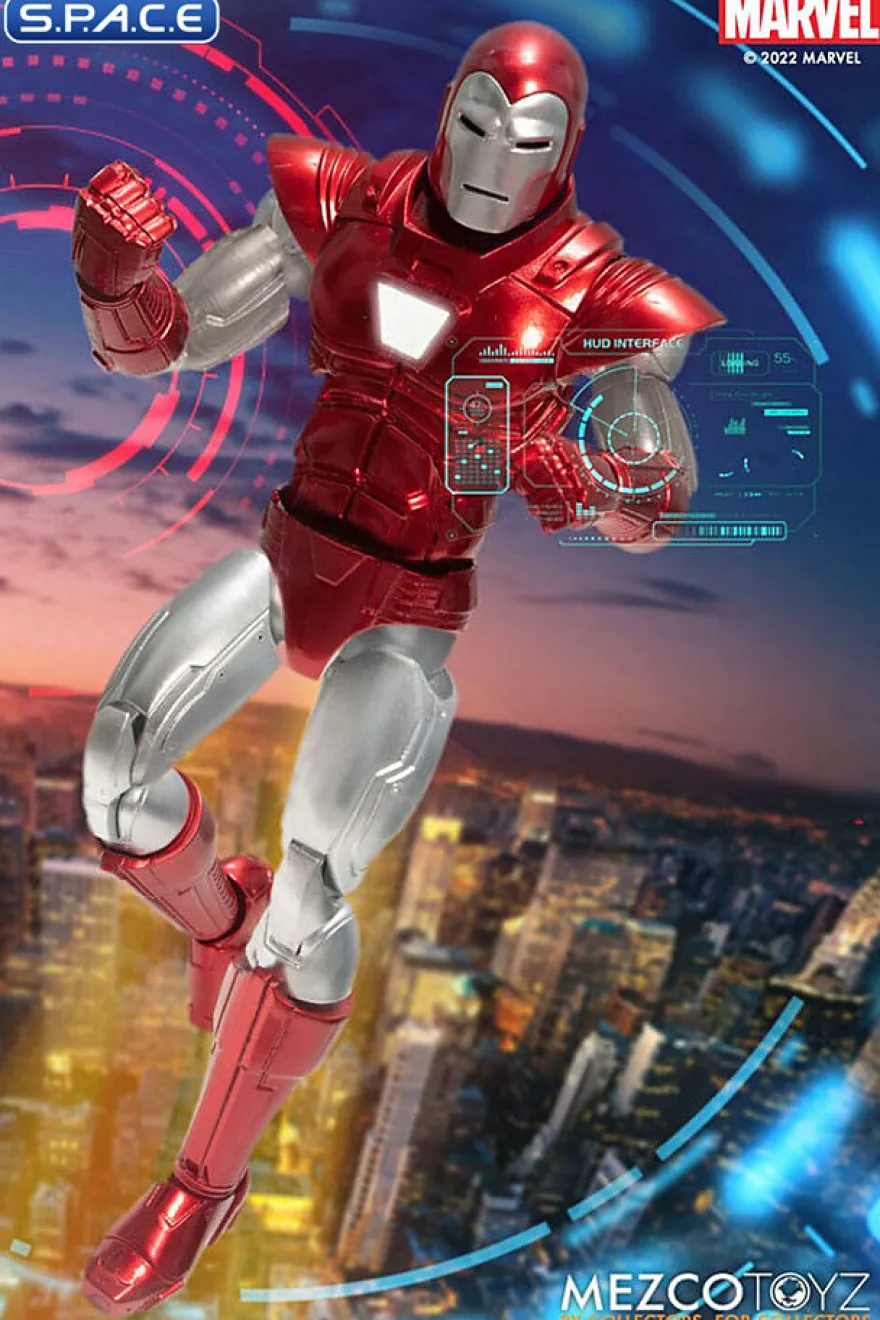 1/12 Scale Iron Man Silver Centurion One:12 Collective