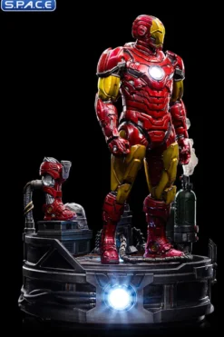 1/10 Scale Iron Man Unleashed Art Scale Statue