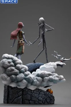 1/10 Scale Jack Skellington & Sally Deluxe Art Scale Statue