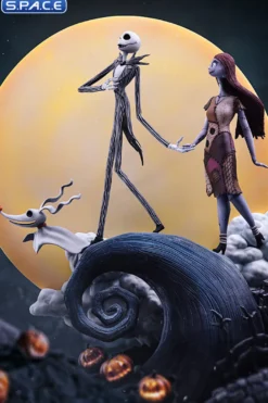 1/10 Scale Jack Skellington & Sally Deluxe Art Scale Statue