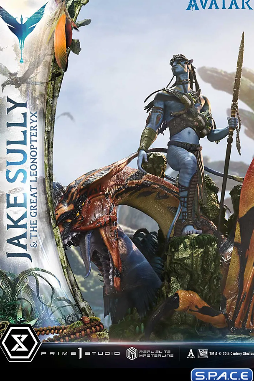 1/4 Scale Jake Sully & The Great Leonopteryx Real Elite Masterline Statue