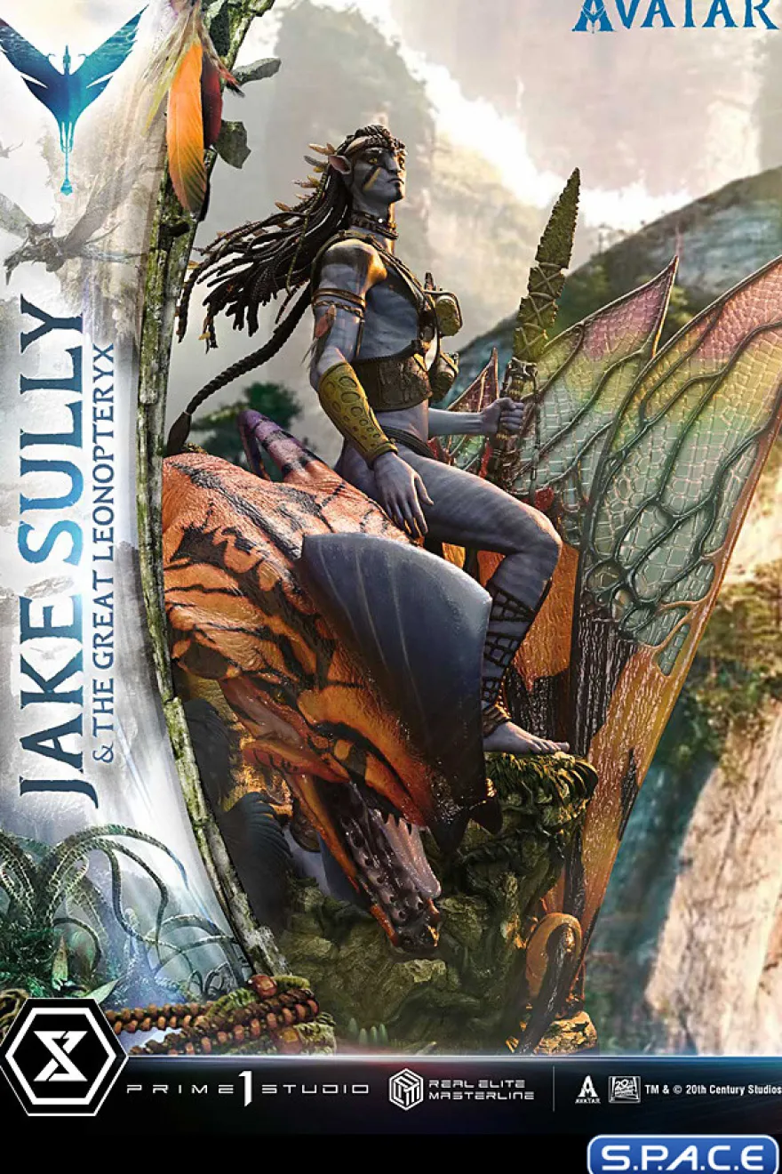 1/4 Scale Jake Sully & The Great Leonopteryx Real Elite Masterline Statue