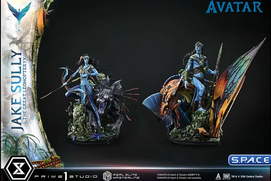 1/4 Scale Jake Sully & The Great Leonopteryx Real Elite Masterline Statue