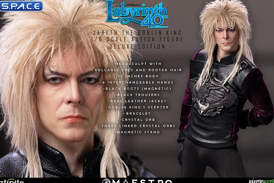 1/6 Scale Jareth the Goblin King Maestro Line - Deluxe Version