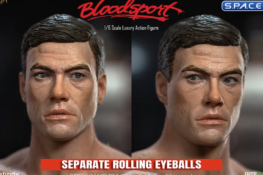 1/6 Scale Jean-Claude Van Damme as Frank Dux