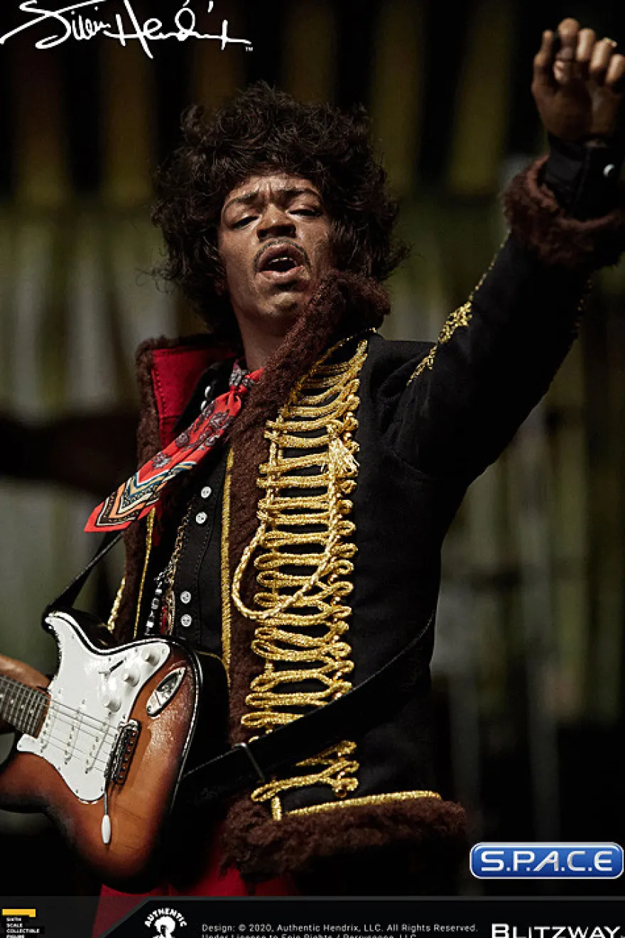 1/6 Scale Jimi Hendrix