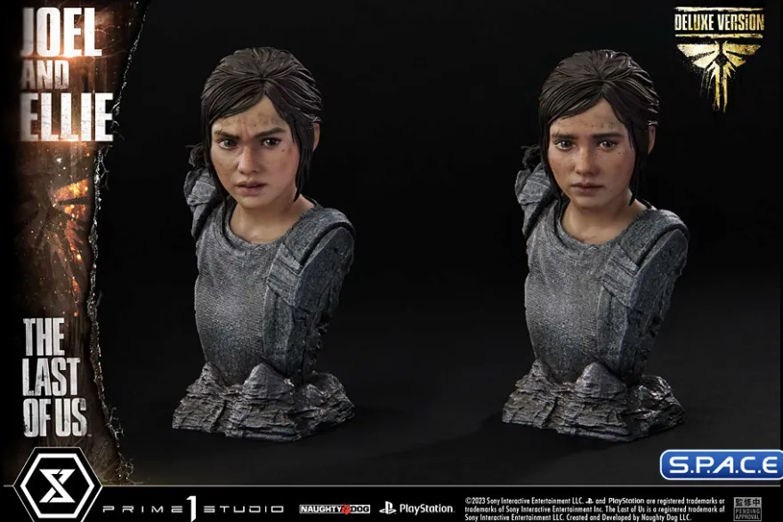 1/4 Scale Joel & Ellie Deluxe Ultimate Premium Masterline Statue