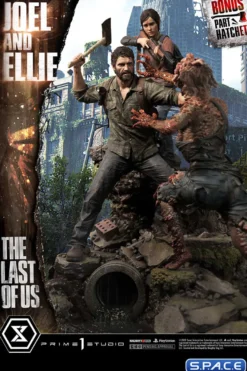 1/4 Scale Joel & Ellie Deluxe Ultimate Premium Masterline Statue