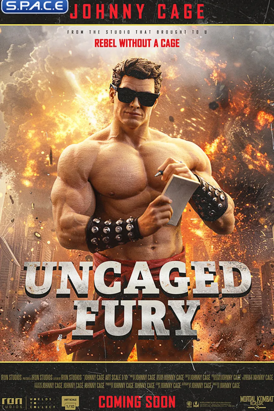 1/10 Scale Johnny Cage Art Scale Statue