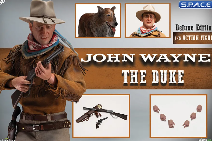 1/6 Scale John Wayne as Hondo Lane - Deluxe Version