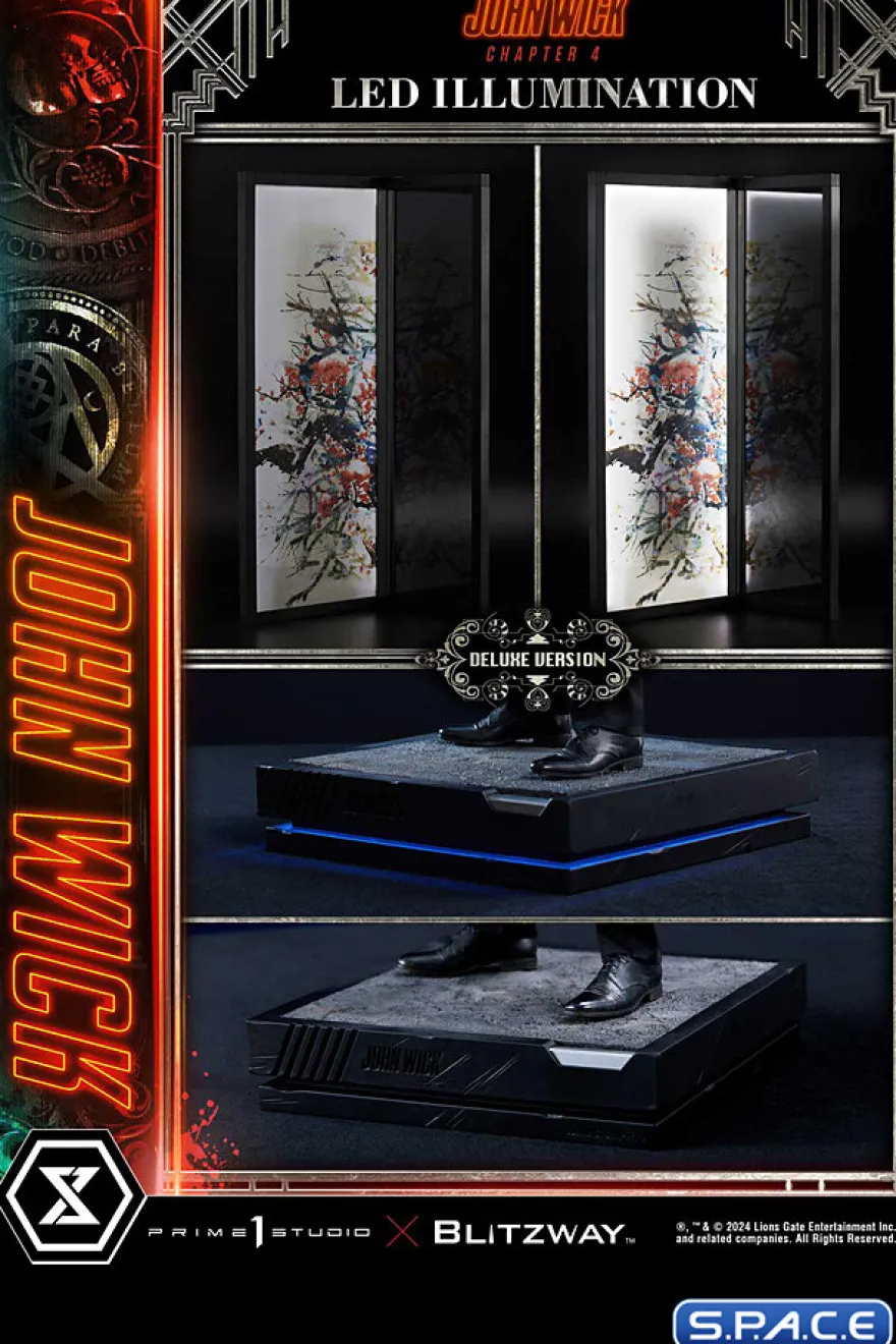 1/4 Scale John Wick Deluxe Premium Masterline Statue