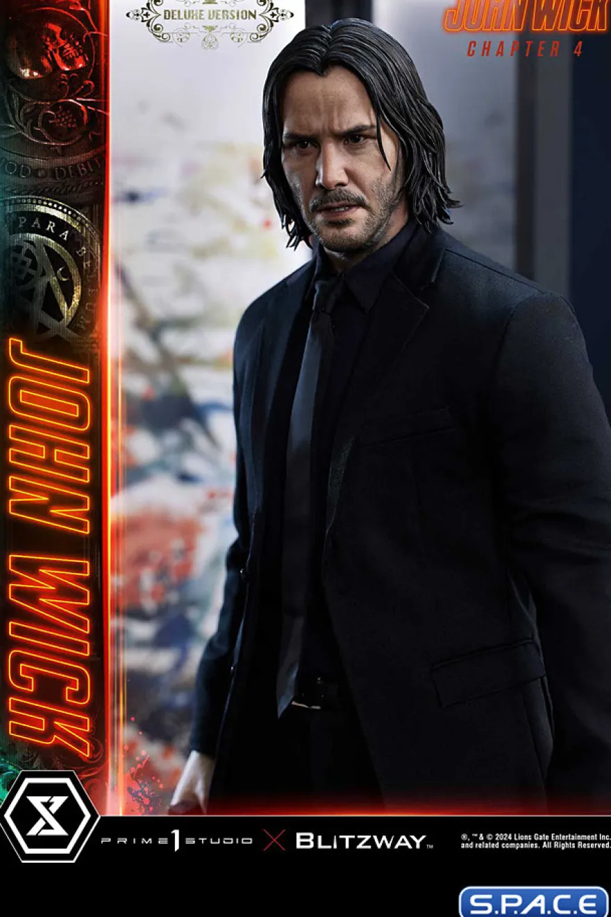 1/4 Scale John Wick Deluxe Premium Masterline Statue