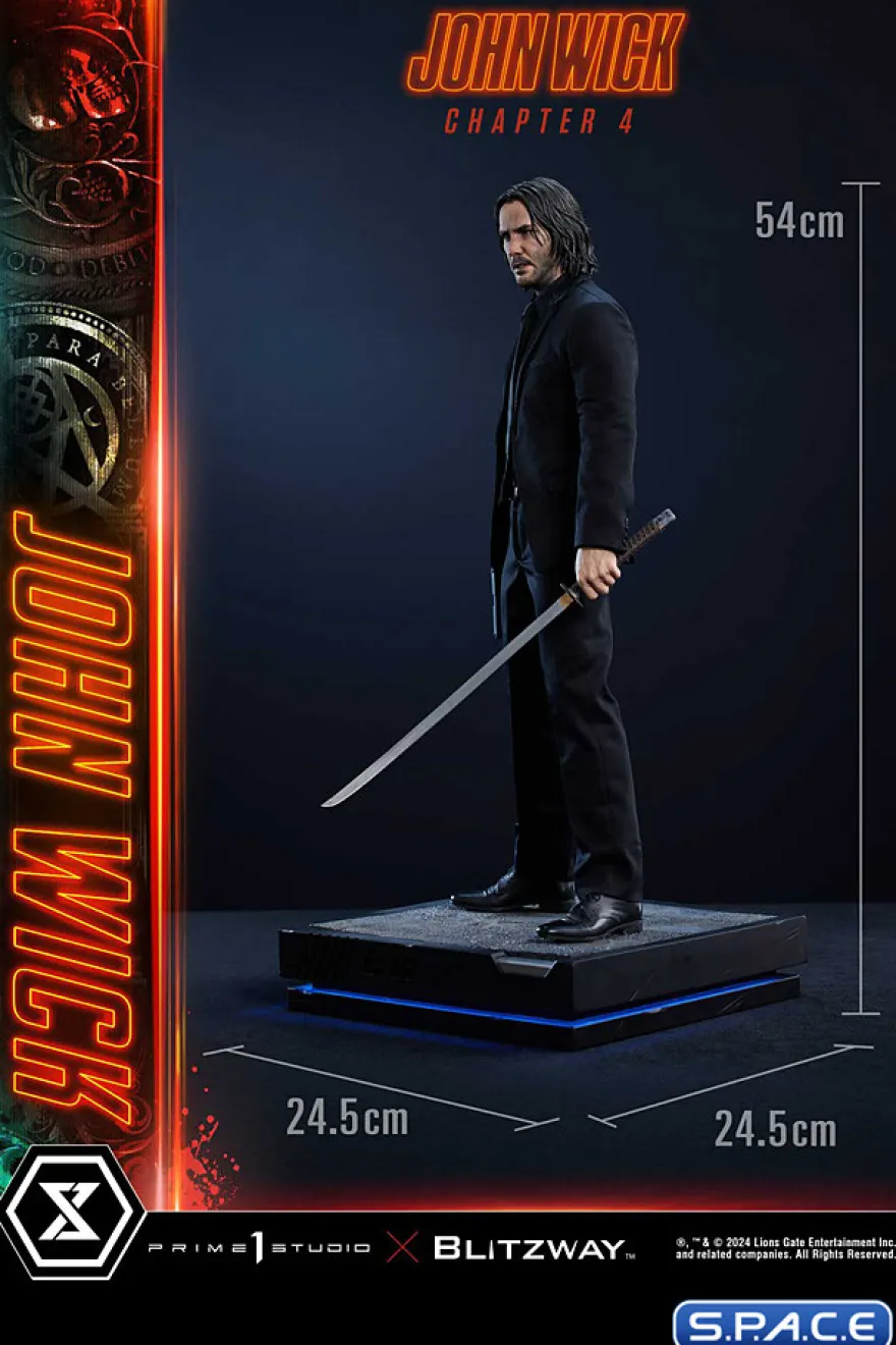1/4 Scale John Wick Deluxe Premium Masterline Statue