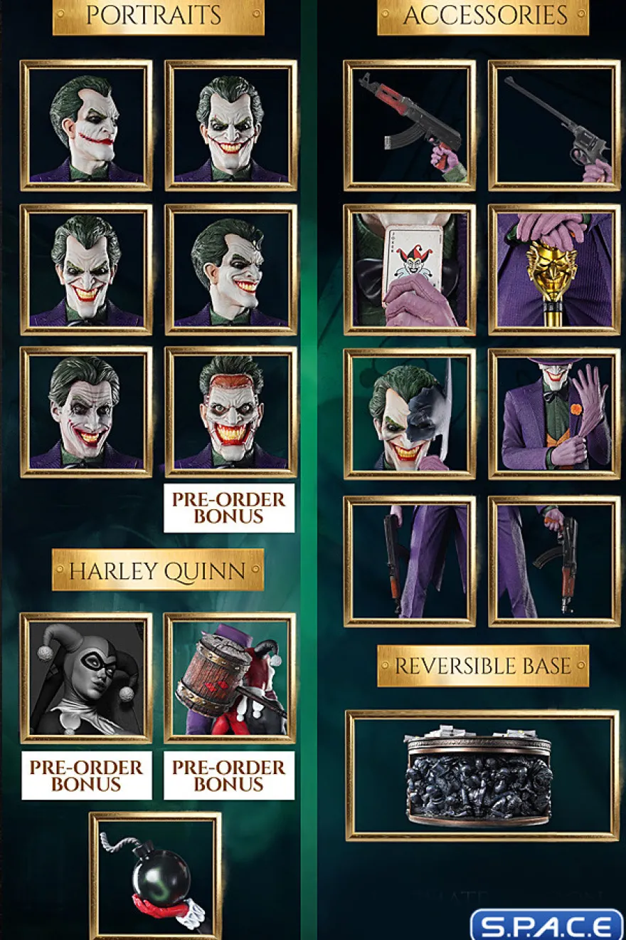 1/3 Scale Joker Prestige Series Statue - purple Ultimate Version