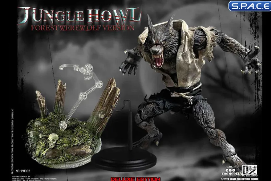 1/12 Scale Jungle Howl Forest Werewolf - Deluxe Version