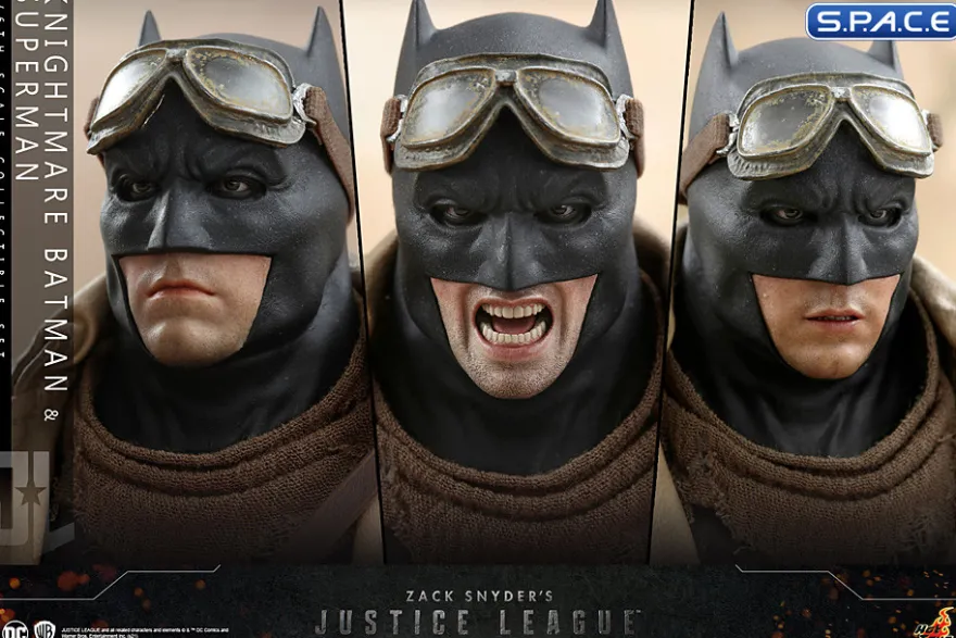 1/6 Scale Knightmare Batman & Superman TV Masterpiece Set TMS038