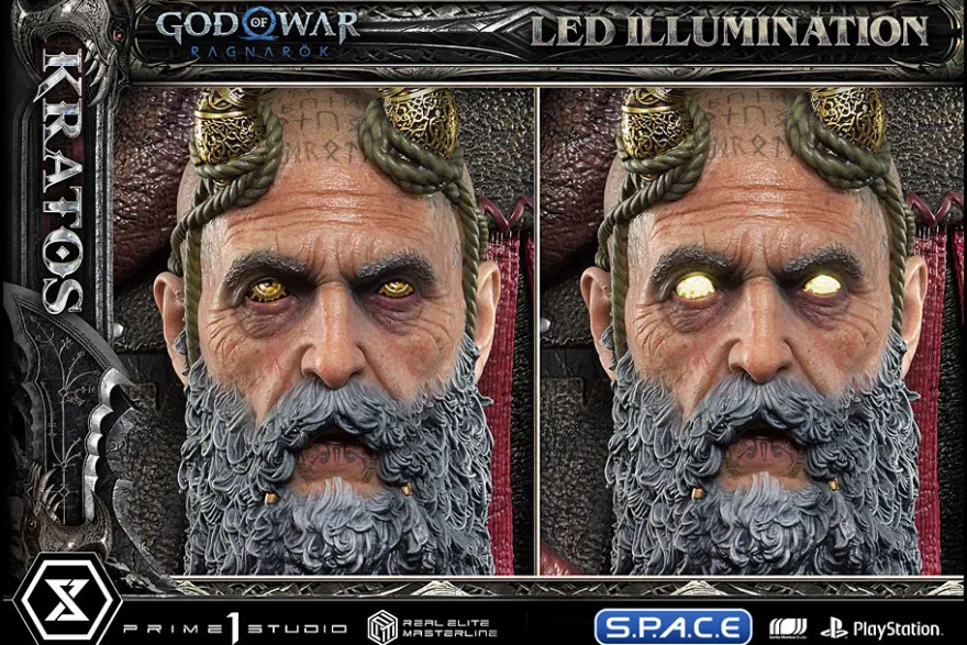 1/3 Scale Kratos Real Elite Masterline Statue