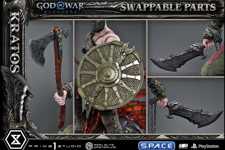 1/3 Scale Kratos Real Elite Masterline Statue