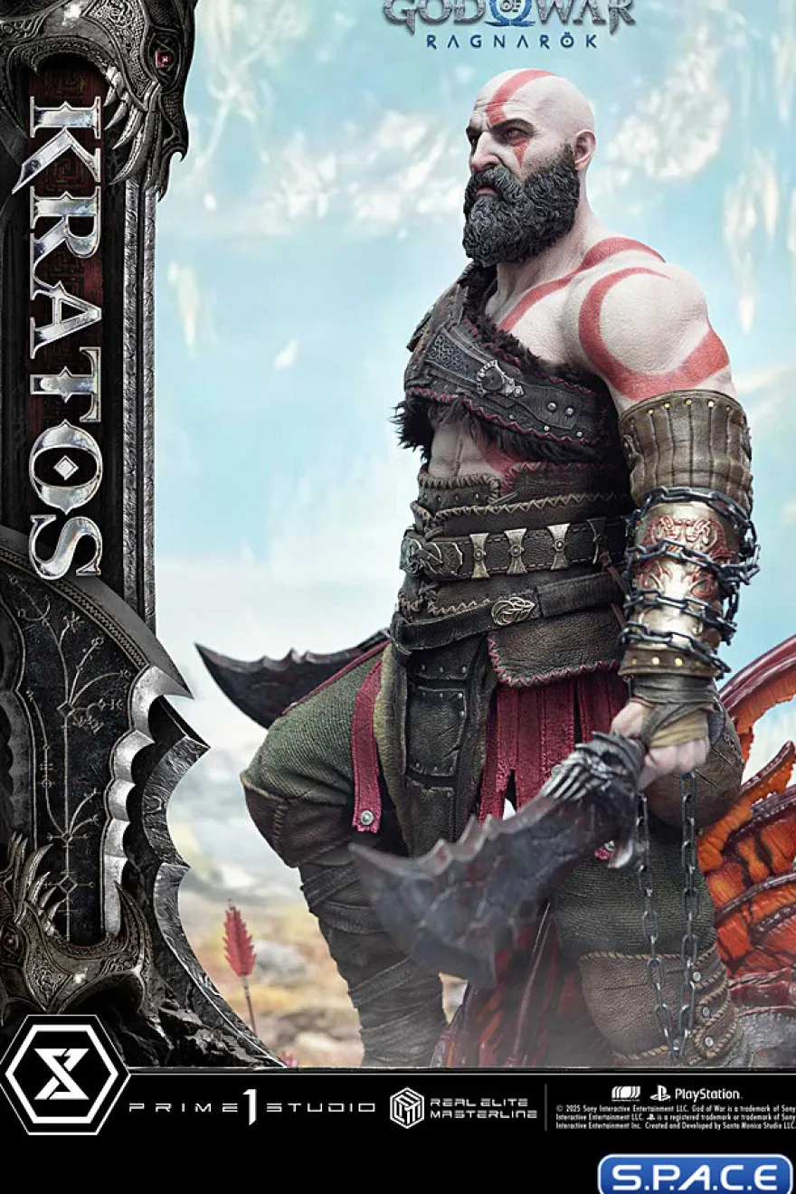 1/3 Scale Kratos Real Elite Masterline Statue