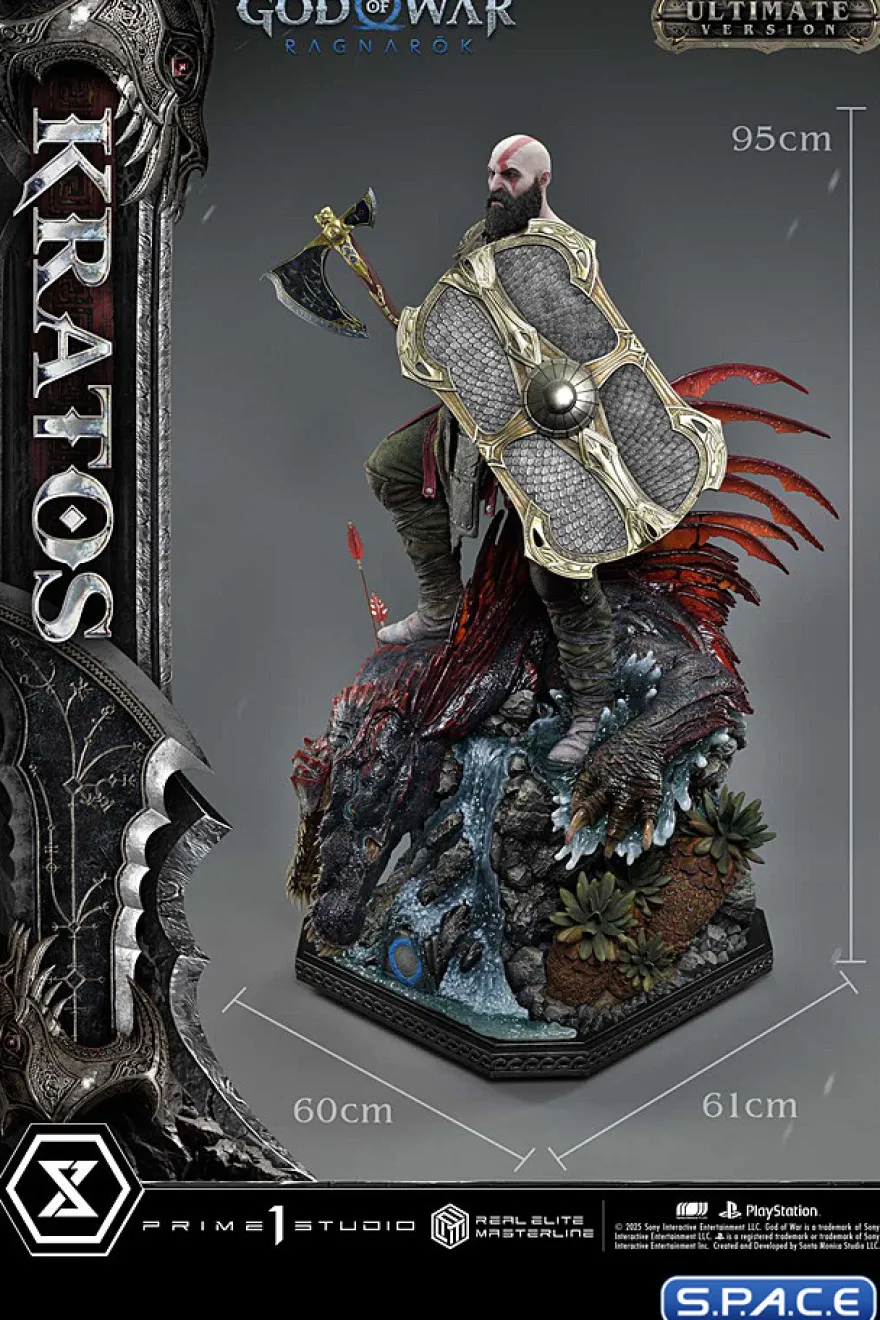 1/3 Scale Kratos Real Elite Masterline Statue