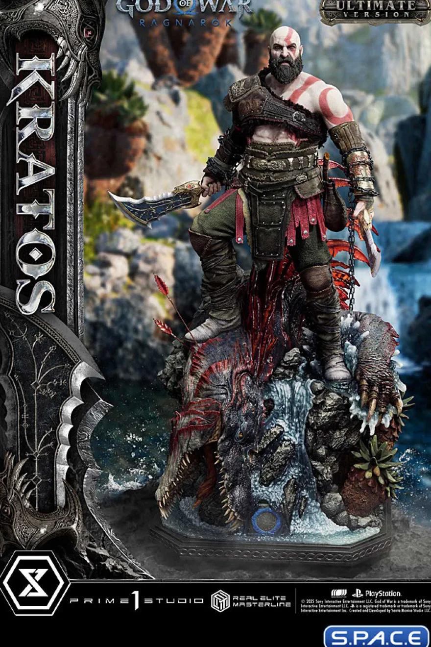 1/3 Scale Kratos Real Elite Masterline Statue