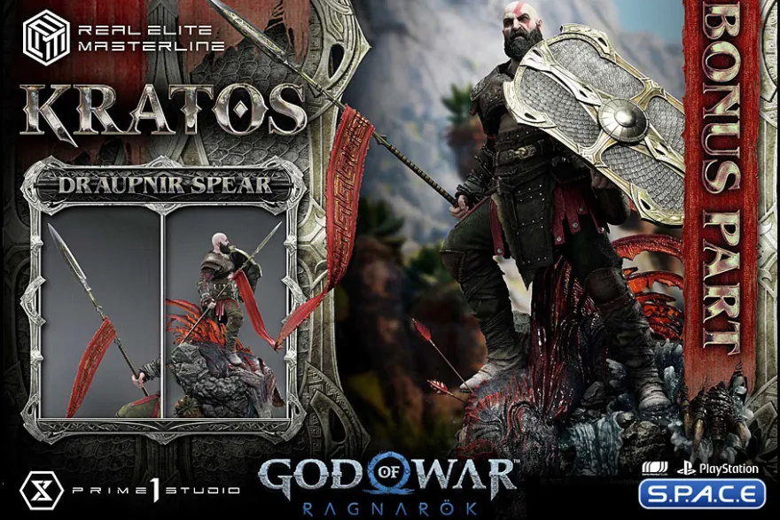 1/3 Scale Kratos Real Elite Masterline Statue