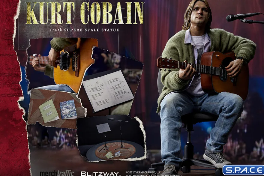 1/4 Scale Kurt Cobain