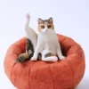 1/6 Scale lazy Cat (dark brown/white)