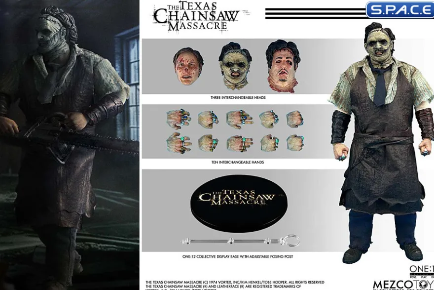 1/12 Scale Leatherface One:12 Collective