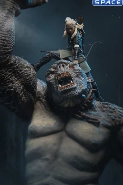 1/10 Scale Legolas vs. Cave Troll Deluxe Art Scale Statue