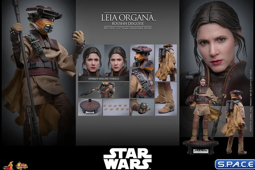 1/6 Scale Leia Organa »Boushh Disguise« Movie Masterpiece MMS854